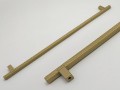 Uchwyt radełkowany PREGO złoty mat L-320mm