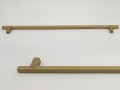 Uchwyt radełkowany PREGO złoty mat L-320mm