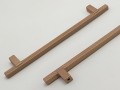 Uchwyt radełkowany PREGO miedź mat L-160mm
