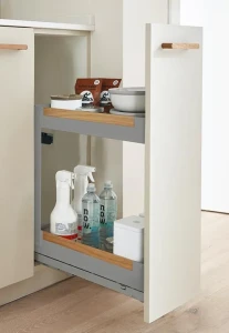 PEKA (04.8222.KPL/S) Pinello Liro z drewnem 200/2/szary