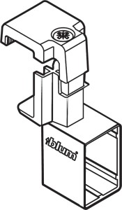 BLUM-TBX ANT ZRU.01E0 UCH. RELINGU POPRZ. BIAŁY