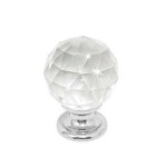 ARTE gałka kryształ fi40mm 9990.400 cr.połysk