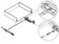 GTV-AXIS PRO (PUSH-OPEN) synchronizacja 1200mm