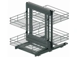 Magic Corner Comfort CLASSIC Grafit 1200 Lewy