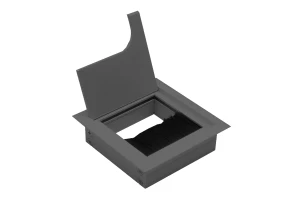 Przepust kabli MERIDA 80x80mm - anoda czarny