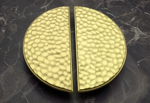 CEBI Uchwyt ROUND A1195 PC35 złoty mat midi 96/160