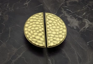 CEBI Uchwyt ROUND A1195 PC35 złoty mat mini 64/100