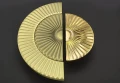 CEBI Uchwyt ROUND A1193 PC35 złoty mat midi 128/160