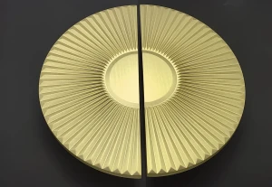 CEBI Uchwyt ROUND A1193 PC35 złoty mat midi 96/160