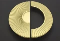 CEBI Uchwyt ROUND A1193 PC35 złoty mat midi 96/160