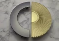 CEBI Uchwyt ROUND A1196 MP27 antracyt mat midi 128/160