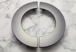 CEBI Uchwyt ROUND A1196 MP27 antracyt mat midi 128/160