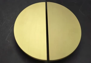 CEBI Uchwyt ROUND A1196 PC35 złoty mat midi 96/160