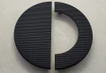 CEBI Uchwyt ROUND A1197 MP24 czarny mat midi 128/160