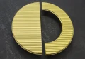 CEBI Uchwyt ROUND A1197 PC35 złoty mat midi 128/160