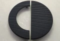 CEBI Uchwyt ROUND A1197 MP24 czarny mat midi 96/160