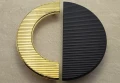 CEBI Uchwyt ROUND A1197 MP24 czarny mat midi 96/160