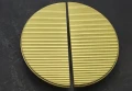 CEBI Uchwyt ROUND A1197 PC35 złoty mat midi 96/160