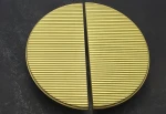 CEBI Uchwyt ROUND A1197 PC35 złoty mat midi 96/160