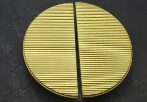 CEBI Uchwyt ROUND A1197 PC35 złoty mat midi 96/160