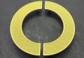CEBI Uchwyt ROUND A1194 PC35 złoty mat midi 128/160