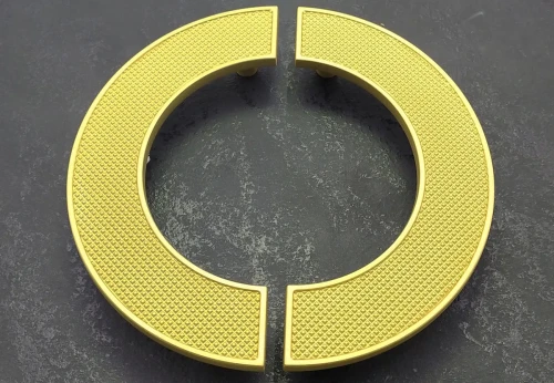 CEBI Uchwyt ROUND A1194 PC35 złoty mat midi 128/160
