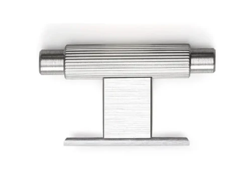 VIEFE Gałka "T" ARPA PLATE Stal szlachetna