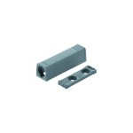 BLUM-TIP ON (956.1201) adapter prosty krótki szary