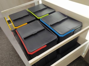 Kosz wstawiany AxiSpace "80" (GTV) 4x15L