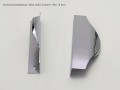 Uchwyt krawędziowy AK04 Łezka Chrom 96mm