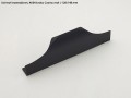 Uchwyt krawędziowy AK04 Łezka Czarny mat 128mm