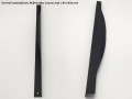 Uchwyt krawędziowy AK04 Łezka Czarny mat 416mm