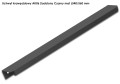 Uchwyt krawędziowy AK06 Zaoblony Czarny mat  540mm