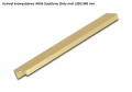 Uchwyt krawędziowy AK06 Zaoblony Złoty mat  320mm