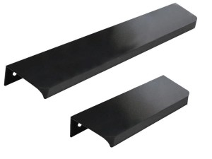 Uchwyt krawędziowy ZAOBLONY Czarny SR (UD-06)
