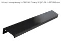 Uchwyt krawędziowy ZAOBLONY Czarny SR (UD-06) 320mm