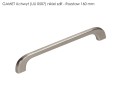 GAMET Uchwyt (UU 0507) nikiel szlif  160 mm