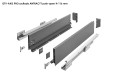 GTV-AXIS PRO szuflada ANTRACYT push-open H-116
