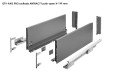 GTV-AXIS PRO szuflada ANTRACYT push-open H-199