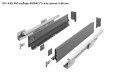 GTV-AXIS PRO szuflada ANTRACYT cichy domyk H-84