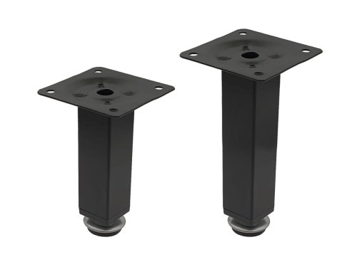 Nóżka AN002 Kwadrat 25x25 Czarny mat