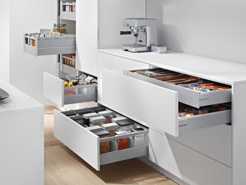 BLUM - TBX ANTARO szuflada SZARY 30kg (komplet)