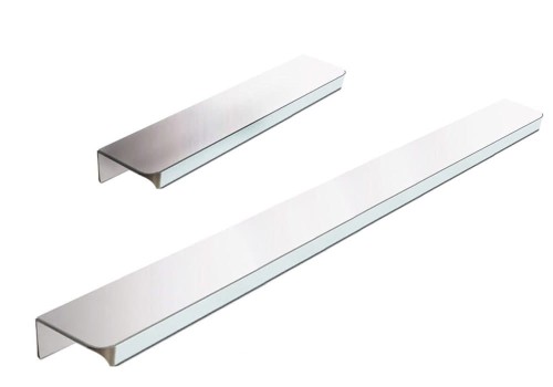 GAMET Uchwyt krawędziowy ZAOBLONY Chrom (UA68-G4-R10)