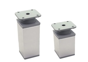 Nóżka Stopka płaska 40x40 poler (anoda połysk)