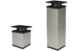 Nóżka Stopka płaska 40x40 inox