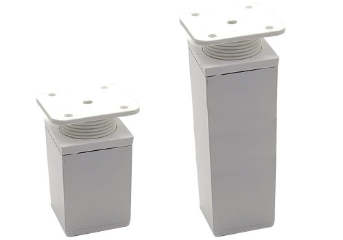 Nóżka Stopka płaska 40x40 biały