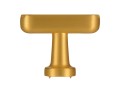 Gałka SIRO prążkowana ZŁOTY (2588-48ZN87) "T"