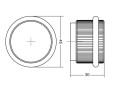 VIEFE Stoper drzwiowy ARPA Fi45 rysunek