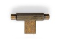 VIEFE Gałka "T" ARPA Mosiądz rustykalny