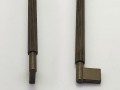 VIEFE Uchwyt ARPA Mosiądz rustykalny 192mm